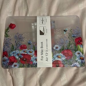 Max book air 13”3 flower case